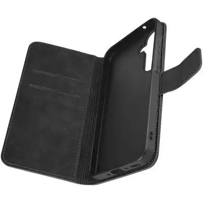 Ovitek za Samsung A35 5G Wallet Flip Video Support, Črna