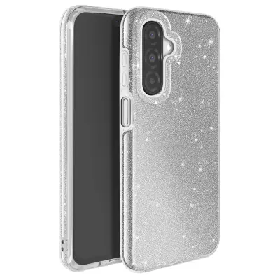 Ohišje z bleščicami za Samsung Galaxy A26 Odporen na udarce Glitter, Srebrna