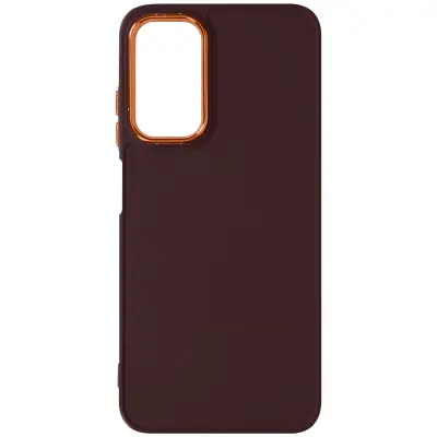 Mehka torbica za Samsung Galaxy A05s Eggplant Metallic Camera Contour, Bordeaux