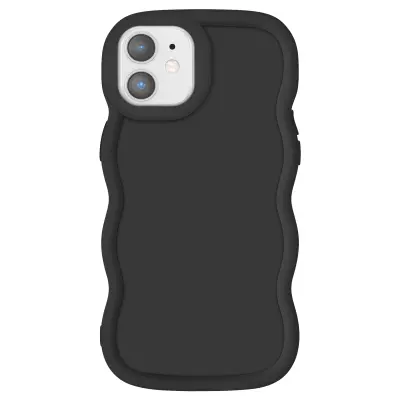 Ohišje za iPhone 11 Silikonsko ohišje proti udarcem serije Candy, Črna