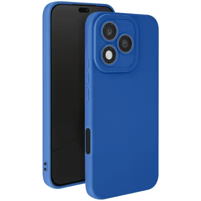 Ovitek za Honor 400 Lite Silikonski gladki zaščitni blok za kamero, Modra