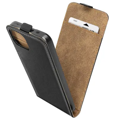 Torbica s preklopom za Xiaomi Redmi 12 silikonska zaščita, Črna