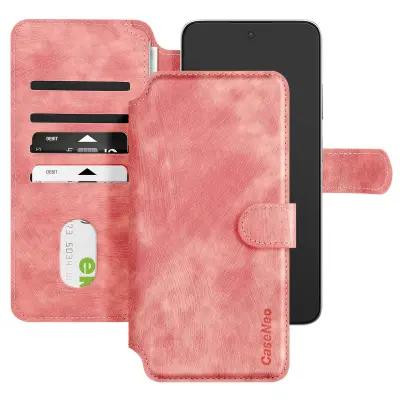 Ohišje MagSafe za pametni telefon do 6,4 palca Podpora za denarnico, Rose clair