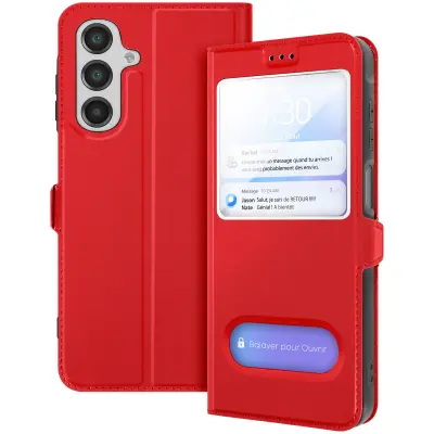 Ohišje za Samsung Galaxy A16 Podpora funkciji okna Video, Rdeča