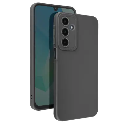Ovitek za Samsung Galaxy A16 Silikonska podloga za blokiranje zaščitene kamere, Črna