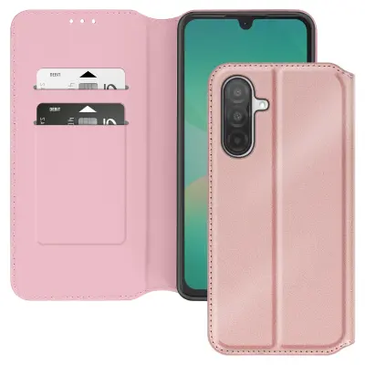 Ohišje za Samsung Galaxy A26 z držalom za kartico in videokamero, Roza