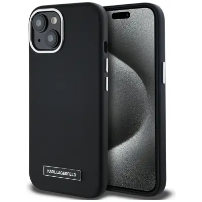 OVITEK KARL LAGERFELD FW METAL PLATE ZA MAGSAFE IPHONE 15 NAJBOLJŠI