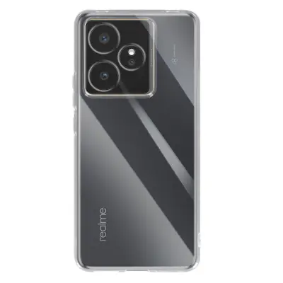 Ohišje za Realme GT 7 / GT 7T 5G Mehka silikonska prevleka z zaščito kamere, Prozorno
