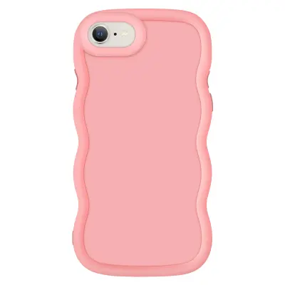 Ohišje za iPhone 7, 8, SE 2020 in SE 2022 Silikonsko Odporen na udarce, Roza
