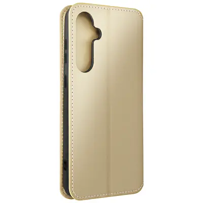 Ovitek za Samsung Galaxy S24 Plus Flip Double Pocket Support Funkcija, Zlata