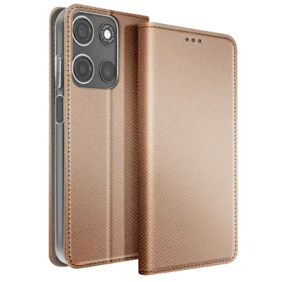 Ohišje za kartice Motorola Moto G15 in Moto G15 Power Clamshell, Zlata