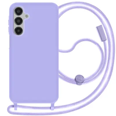 Poltrdno ohišje z mehko vrvico na dotik za Samsung Galaxy A16, Lavanda