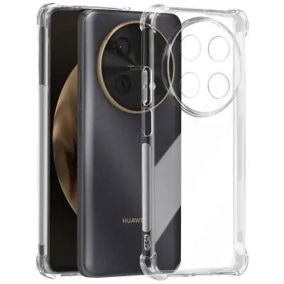 Ohišje za Huawei Nova 12i Odporno na udarce Fleksibilno ojačani vogali, Prozorno