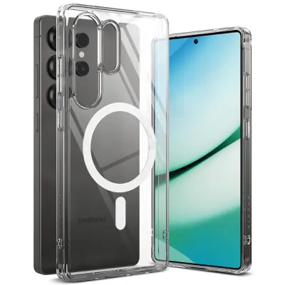 RINGKE FUSION MAGNETNI OVITEK ZA MAGSAFE ZA SAMSUNG GALAXY S25 ULTRA CLEAR