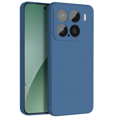 Ohišje za Xiaomi 15 Silikon Soft Matte, Modra noč