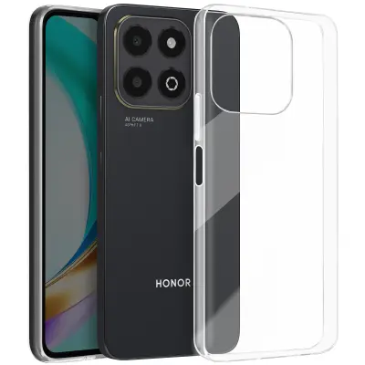 Ohišje za Honor X6b iz mehkega silikona in gela debeline 1 mm, Prozorno