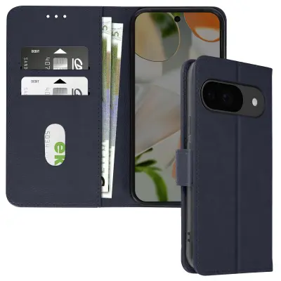 Ohišje za Google Pixel 9 in 9 Pro Clapet Wallet and Video Holder, Modra noč