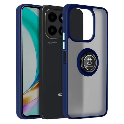 Ohišje Honor X6b s kovinskim obročem za video, Modra noč