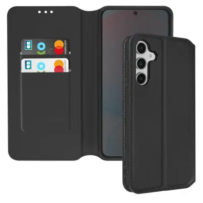 Ohišje za Samsung Galaxy S24 FE Clapet Card and Video Holder, Rdeča