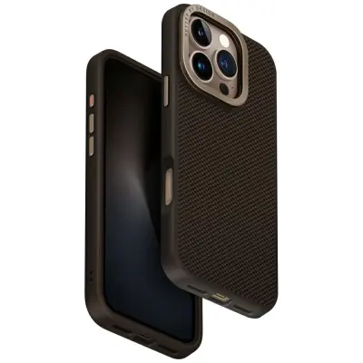 UNIKATNI OVITEK KEVA MAX ZA IPHONE 16 PRO MAGCLICK Z ZAŠČITO IN STOJALOM ZA KAMERO