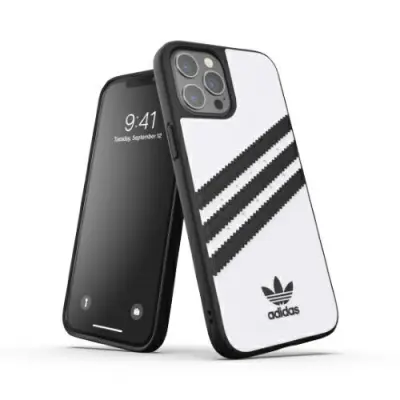 ADIDAS OVITEK PU ZA IPHONE 12 PRO MAX DIZAJNERSKA ZAŠČITA Z UNIKATNIM STILOM