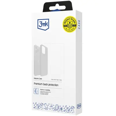 SILIKONSKI OVITEK 3MK ZA IPHONE 16 PRO KVALITETNA ZAŠČITA ZA TELEFON