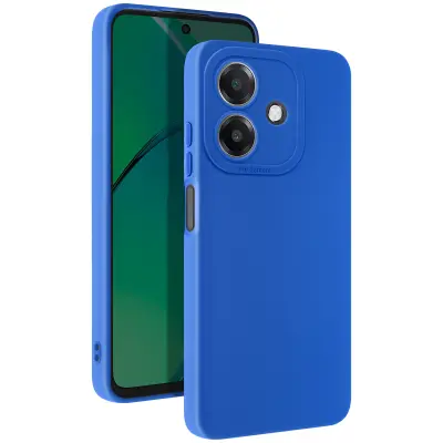Ohišje za Oppo A40 Silikon Mat Camera Block Protected, Modra
