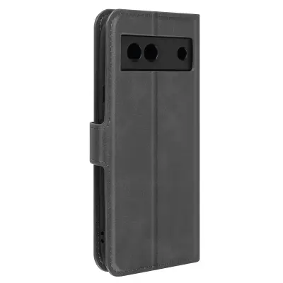 Torbica za Google Pixel 8a Portfelj podpornih funkcij, Temno siva