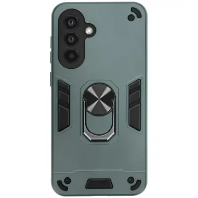Ohišje za Samsung Galaxy A56 Protiudaren podporni obroč, Zelena