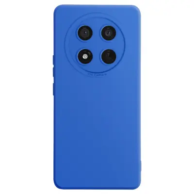 Ohišje za Honor Magic 7 Lite Silikonsko gladko zaščiteno pred blokado kamere, Modra