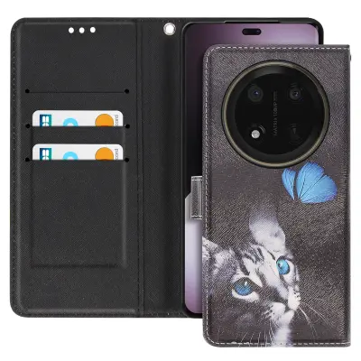 Honor Magic 7 Lite ovitek za denarnico, Črna