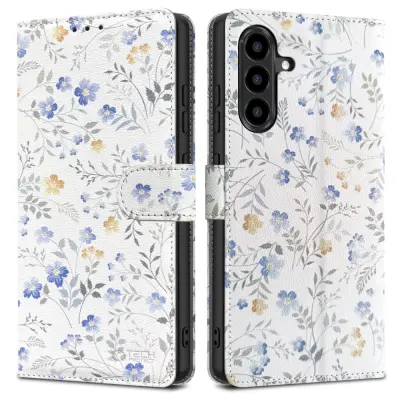OVITEK DENARNICA TECH-PROTECT ZA GALAXY A56 5G ZAŠČITA Z MOTIVOM POMLADNIH ROŽ