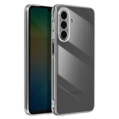 Ohišje za Samsung Galaxy A26 Obris Silikonska akrilna hrbtna stran, Prozorno