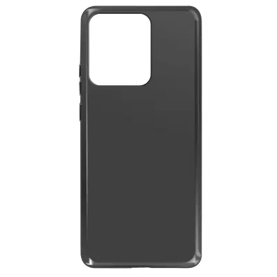 Ovitek za Motorola Edge 40 iz mehkega in prilagodljivega silikona, Črna