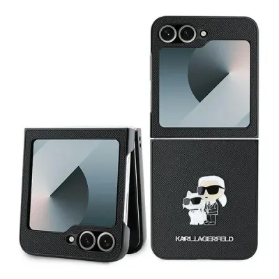 ETUI KARL LAGERFELD HARDCASE ZA SAMSUNG Z FLIP6 F741 SAFFIANO METAL PIN