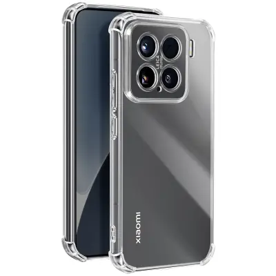 Ohišje za Xiaomi 15 Pro Odporno na udarce Fleksibilni ojačani vogali, Prozorno