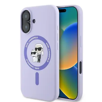 SILIKONSKI OVITEK KARL LAGERFELD HARDCASE ZA IPHONE 16 PLUS