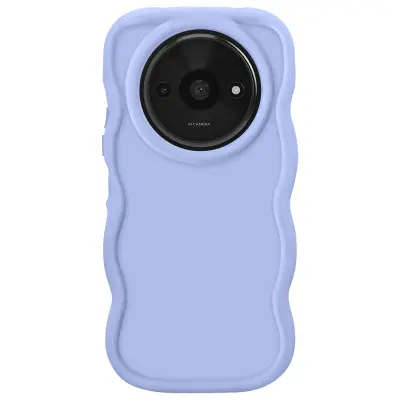 Ohišje za Xiaomi Redmi A3 Silikonsko odporno proti udarcem serije Candy, Lavanda