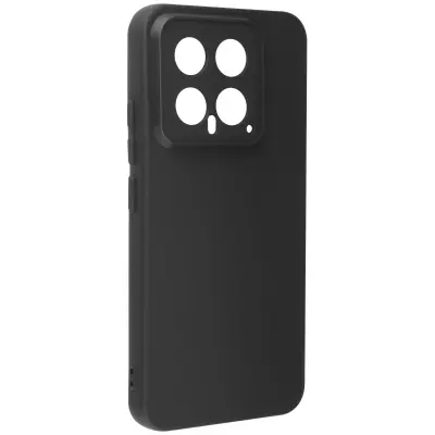 Ohišje za Xiaomi 14 Poltrdna mehka na dotik, Črna