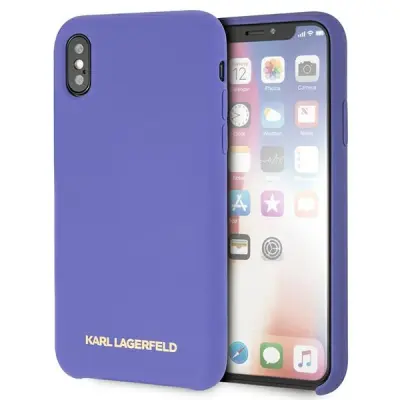 OVITEK KARL LAGERFELD HARDCASE ZA IPHONE X XS KLHCPXSLVOG DESIGN SILIKON