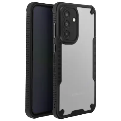 Ohišje za Samsung Galaxy A36 Odporno na udarce Anti-Dent Matte Back, Črna