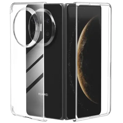 Ohišje za Huawei Mate X6 z dvignjenimi robovi in ojačanimi vogali, Prozorno