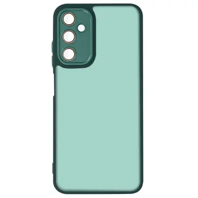 Prosojna temno zelena torbica Samsung A25 5G Protected Camera Block, Temno zelena