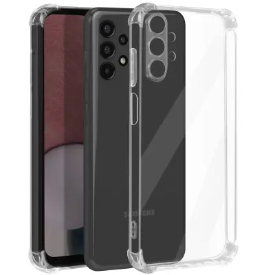Ohišje za Samsung Galaxy A13 4G Odporno na udarce, fleksibilno, ojačani vogali, Prozorno