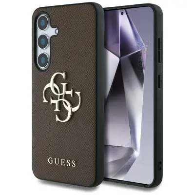 OVITEK GUESS CASE ZA SAMSUNG GALAXY S25 GRINED BIG 4G LOGO SMALL CLASSIC