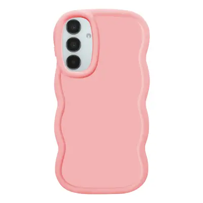 Ohišje za Samsung Galaxy S24 FE Silikonsko protipotresno ohišje serije Candy, Roza