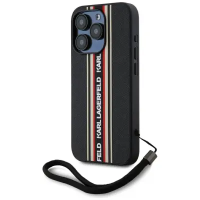 OVITEK KARL LAGERFELD SAFFIANO ZA IPHONE 15 PRO MAX MODEN DIZAJN VISOKA ZAŠČITA