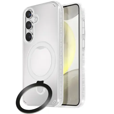 MagSafe ohišje za Samsung S24 Plus in S25 Plus, Bela