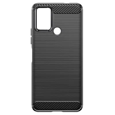 Ohišje za Nokia C22 Silikon z brušenim učinkom, Črna