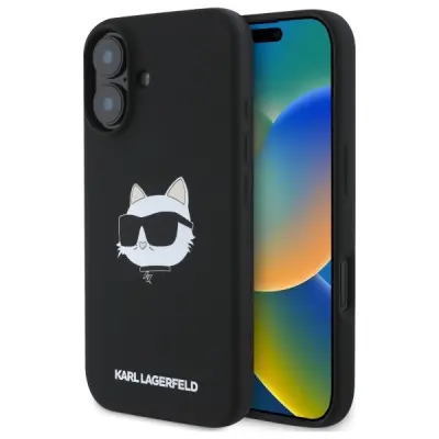 OVITEK KARL LAGERFELD ZA IPHONE 16 6.1 ZA MAGSAFE TRDI OVITEK S SILIKONOM